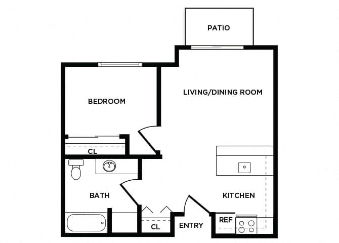 Suite A Floorplan
